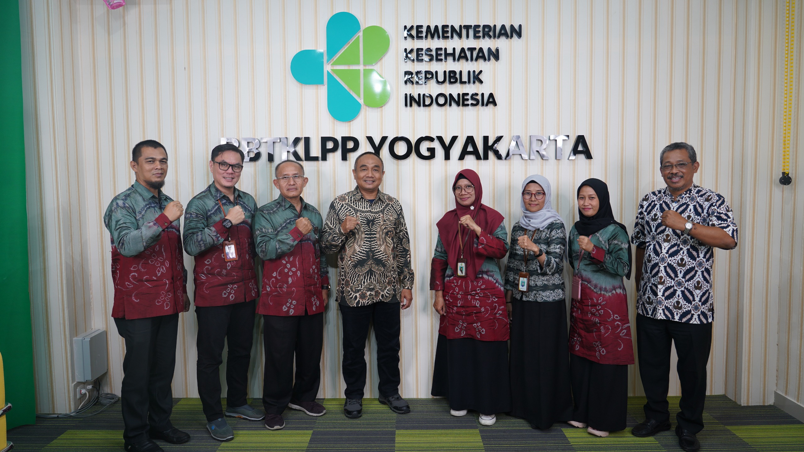 BBTKLPP Yogyakarta Sambut Kunjungan dari Laboratorium Balai Litbangkes Baturaja